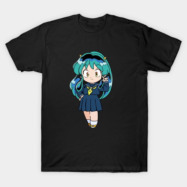 Super Deformed Urusei T-Shirt by JamesCMarshall